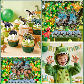 Wakeys dinosaur stickers personalize party favors and spaces