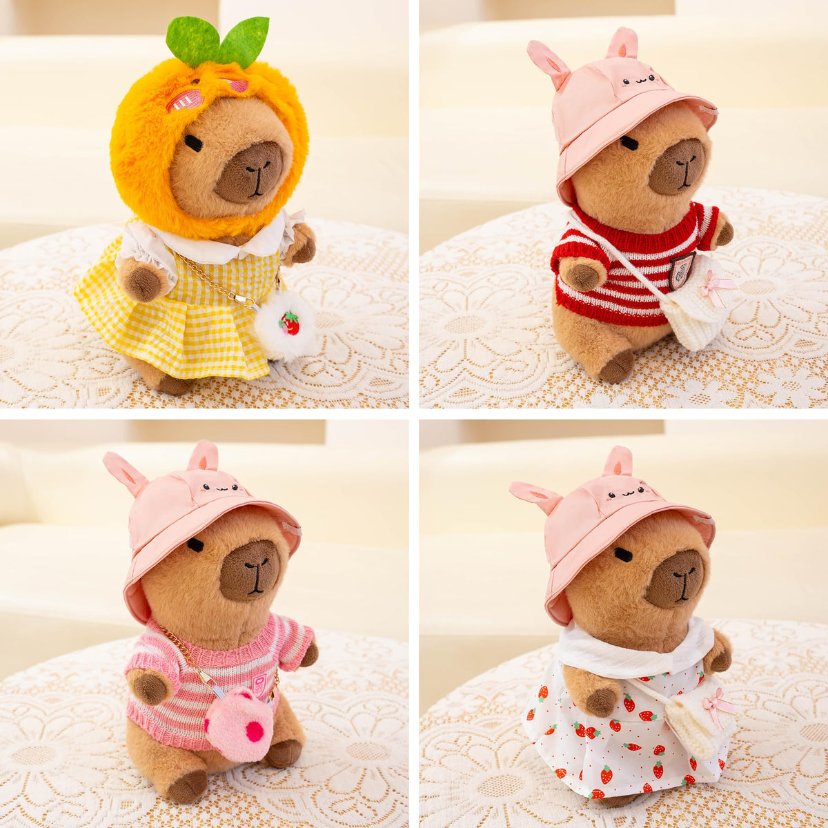 WAKSUN Capybara dress-up collection inspires imaginative play.