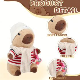WAKSUN capybara plush gift set perfect for birthdays