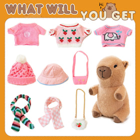 WAKSUN capybara plush is lightweight and travel-friendly.