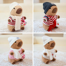 Soft materials and premium finish on the capybara plush