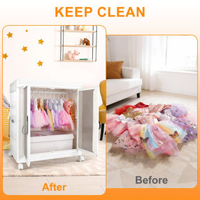 Walant durable BPA-free plastic armoire for long-lasting use