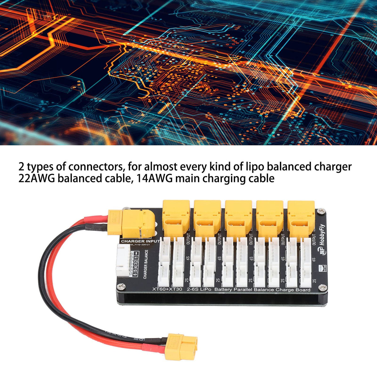 Walfront balance ports ready for synchronized charging across packs.