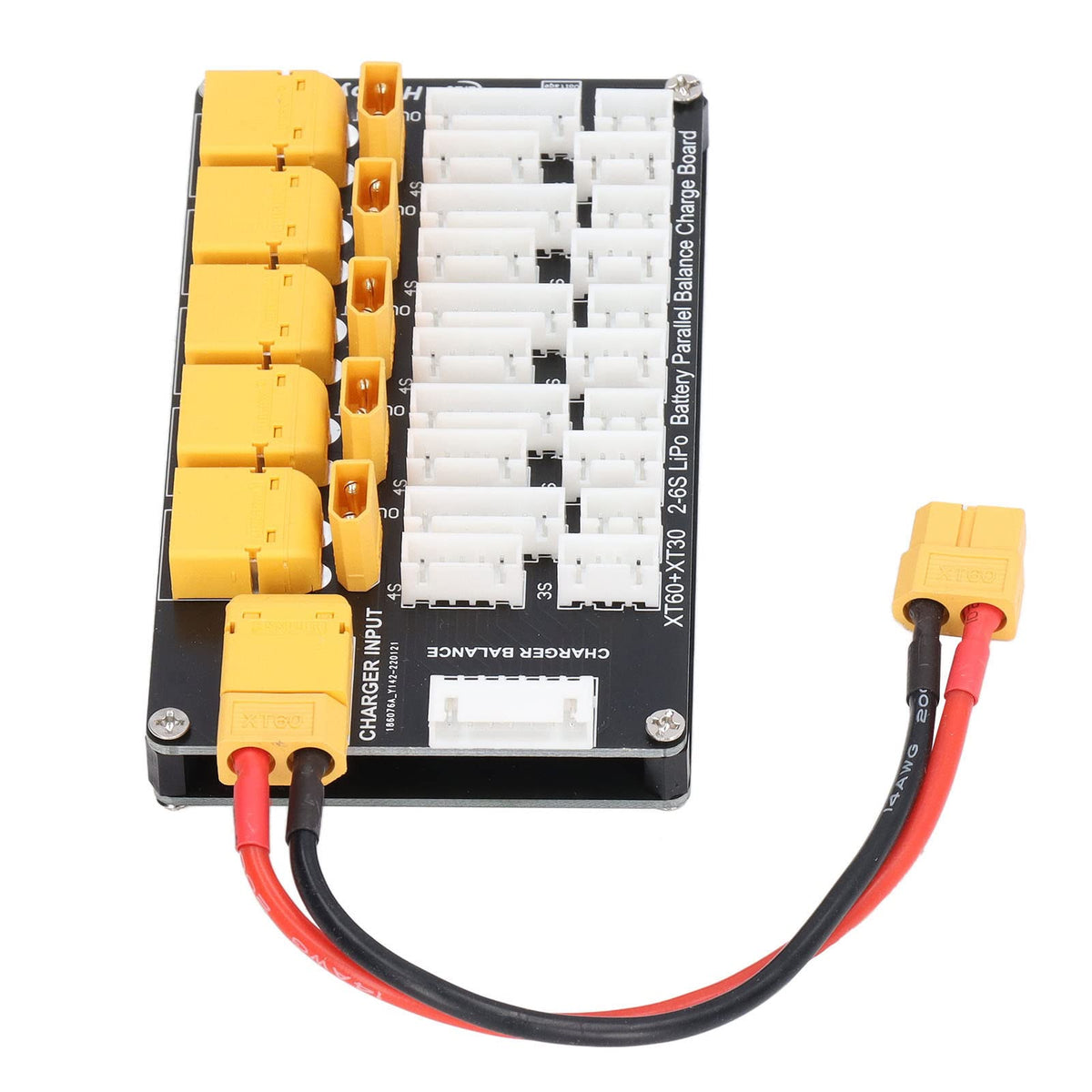 Walfront supports multi-pack charging for 2S-6S packs.