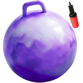 WALIKI hopper ball 29-inch purple close-up highlights durable materials for long-lasting fun