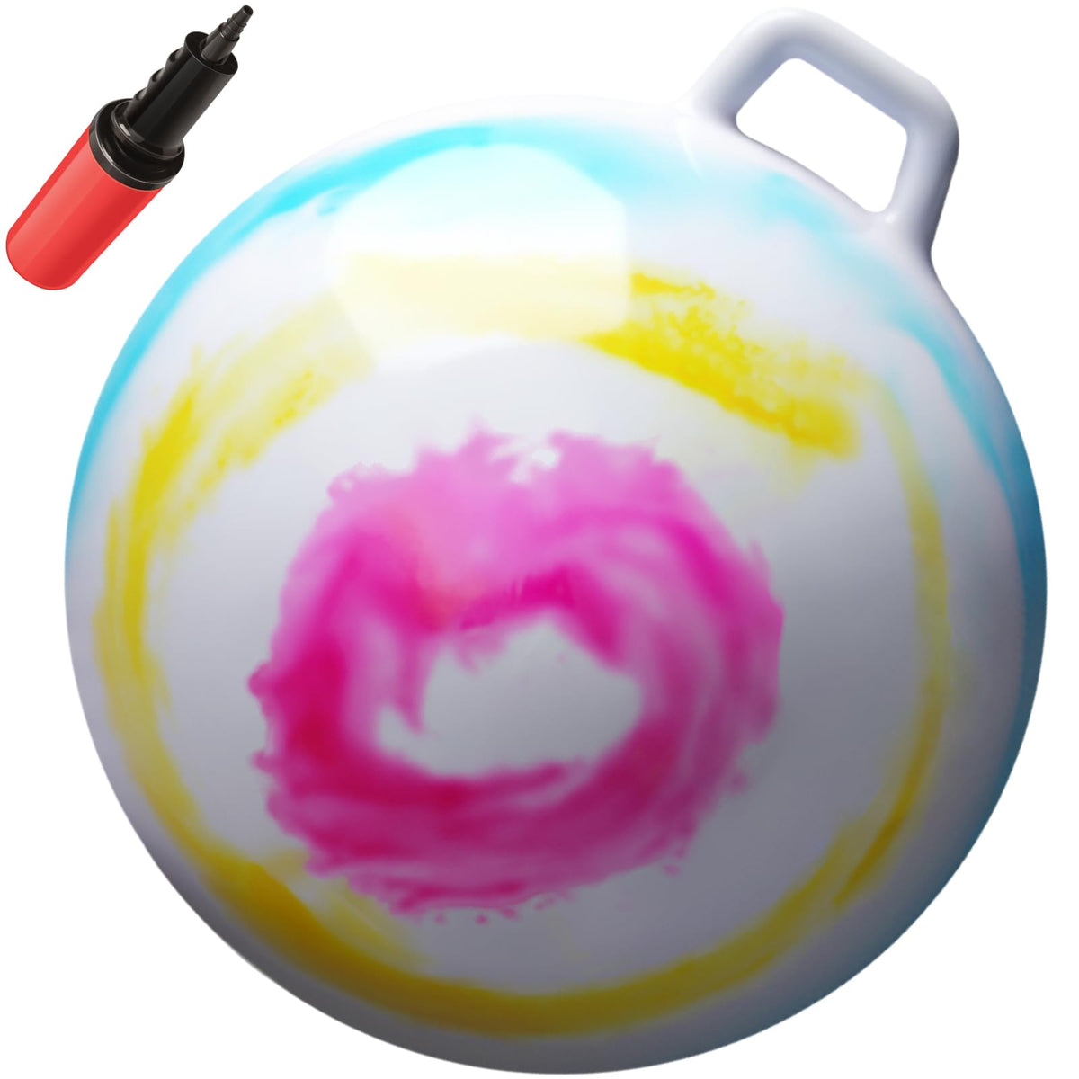 WALIKI hopper ball adult 29-inch front view for big riders.