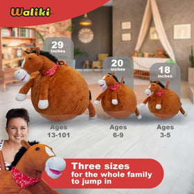 WALIKI hopper ball indoor-outdoor-use focus versatile for spaces at home or park.