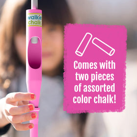 Walkie Chalk foam-loading system allows fast chalk changes