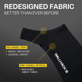 Wallhack Gaming Pro Sleeve breathable 180gsm fabric keeps you cool