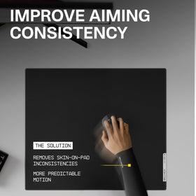 Wallhack Gaming Pro Sleeve low-friction fabric enables smoother aiming