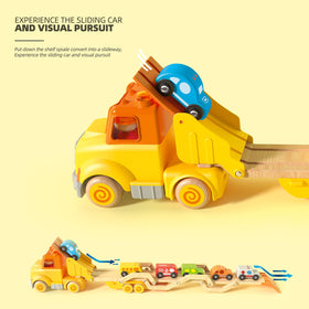 Wanborns 30-inch foldable track invites open-ended storytelling and sequential play.