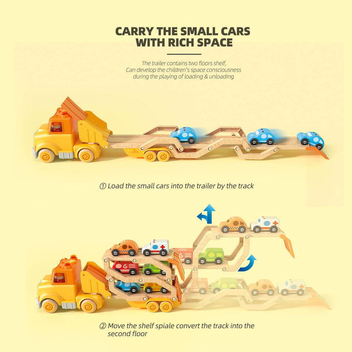 Wanborns detachable cab and folding trailer enabling versatile at-home adventures.