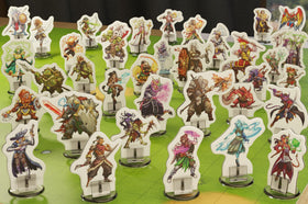 Wanderers Emporium 124-miniature mega pack, versatile for adventures