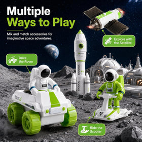 Wanonoo detachable pod and astronaut enable hands-on space exploration
