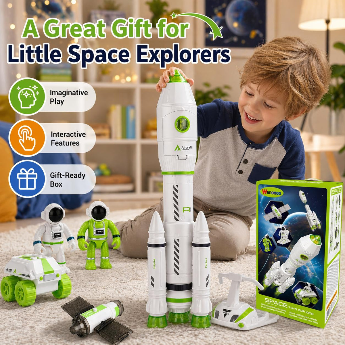 Wanonoo gift box packaging boosts unboxing excitement for birthdays