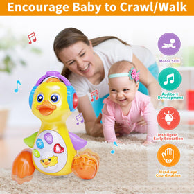Wanonoo Dancing Duck delivers lullabies and melodies to soothe babies.