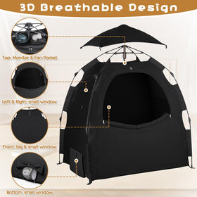 WANRU darkness maker blocks up to 95% light for cozy nap time.