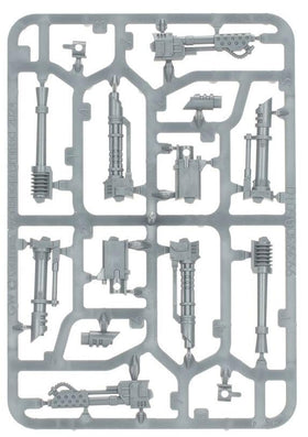 Turret hatch opened to reveal pintle-mounted weapon options on the Solar Auxilia tank