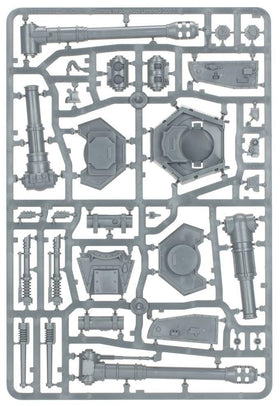 Upgrade options for the Solar Auxilia Leman Russ Strike Tank including hunter-killer and dozer blade