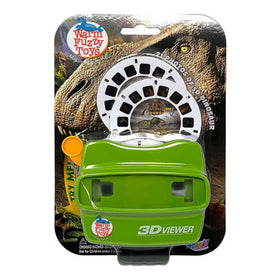 Warm Fuzzy 3D Viewfinder Dinosaur Edition cover image showing retro design for kids.