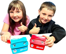 Warm Fuzzy 3D Viewfinder Sea Life gift packaging emphasizes nostalgia and family learning moments.
