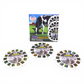 Warm Fuzzy Farm Reels viewfinder scene with cows in 3D for immersive farming learning