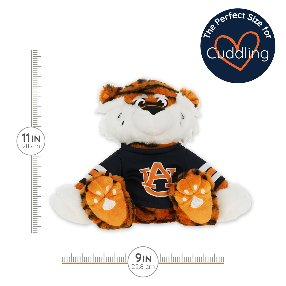 Officially licensed Auburn mascot Aubie plush as an authentic keepsake