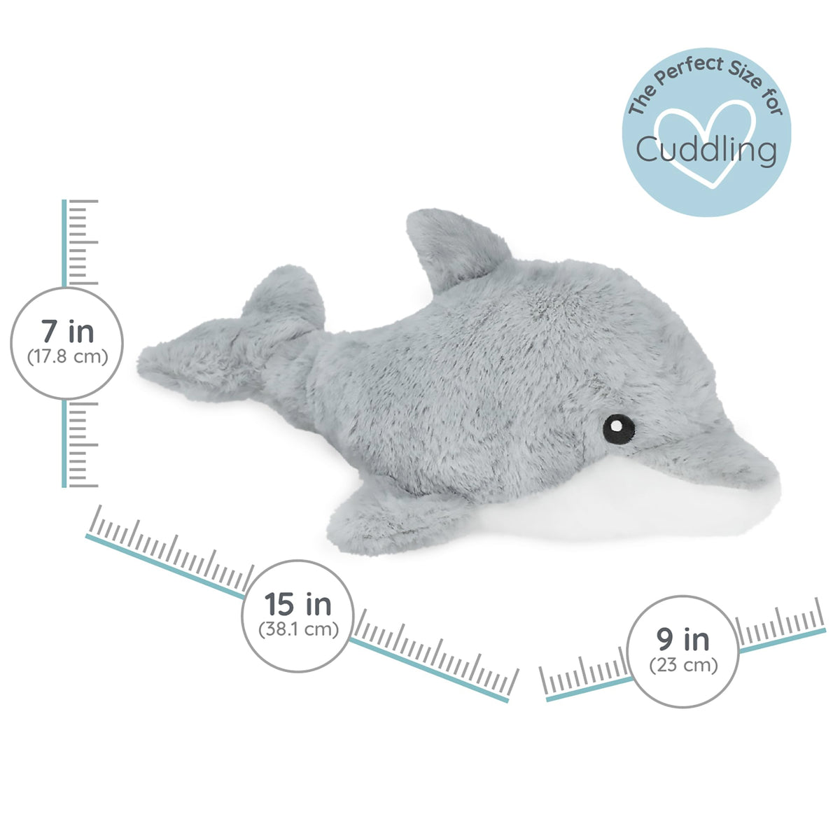 Warm Pals Dolphin cuddly hug ideal for bedtime and relaxation