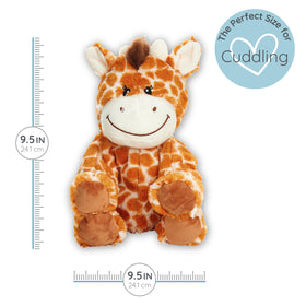 Warm Pals Flirty Giraffe soft plush for kids' play and cuddle