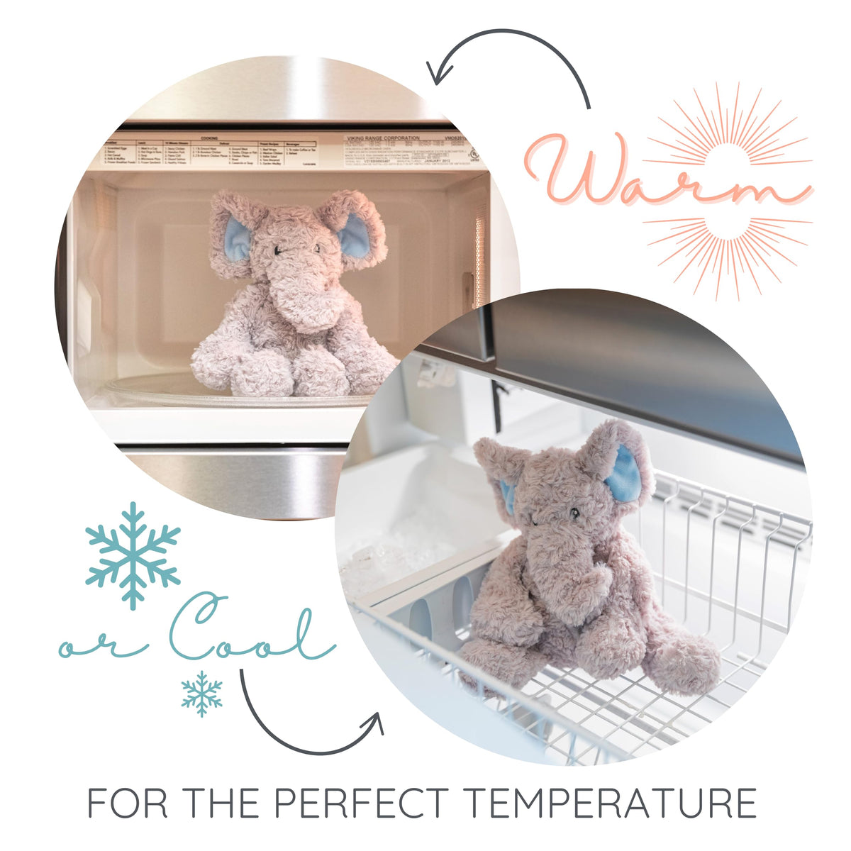 Warm Pals Flirty Giraffe lavender-scented plush adds soothing aroma during snuggle time