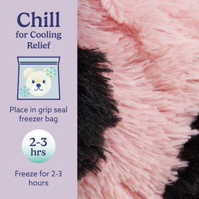 Warmies Flamingo cozy companion for adults and kids during chilly evenings
