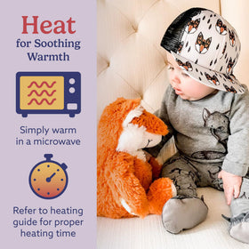 Warmies Fox cooling plush-based relief for warm days