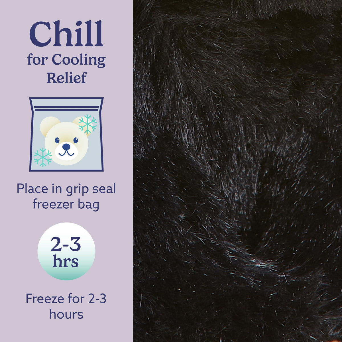 Warmies heatable bear for soothing warmth in minutes.