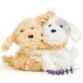 Warmies Hugs Duo Puppy microwavable heat for cozy evenings