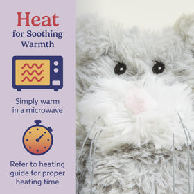 Lavender aroma from Warmies Junior Cat for gentle calming.