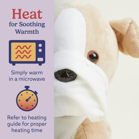 Warmies lavender-scented plush emits gentle aroma for relaxing bedtime routine.