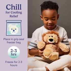 Warmies Lion is designed for safety across ages with child-friendly construction.
