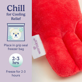 Warmies Lobster bedtime-snuggle plush is a cozy friend for kids and adults