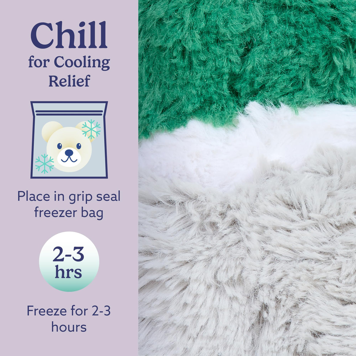 US-safety compliant Warmies Mallard ensures safe, comforting moments.