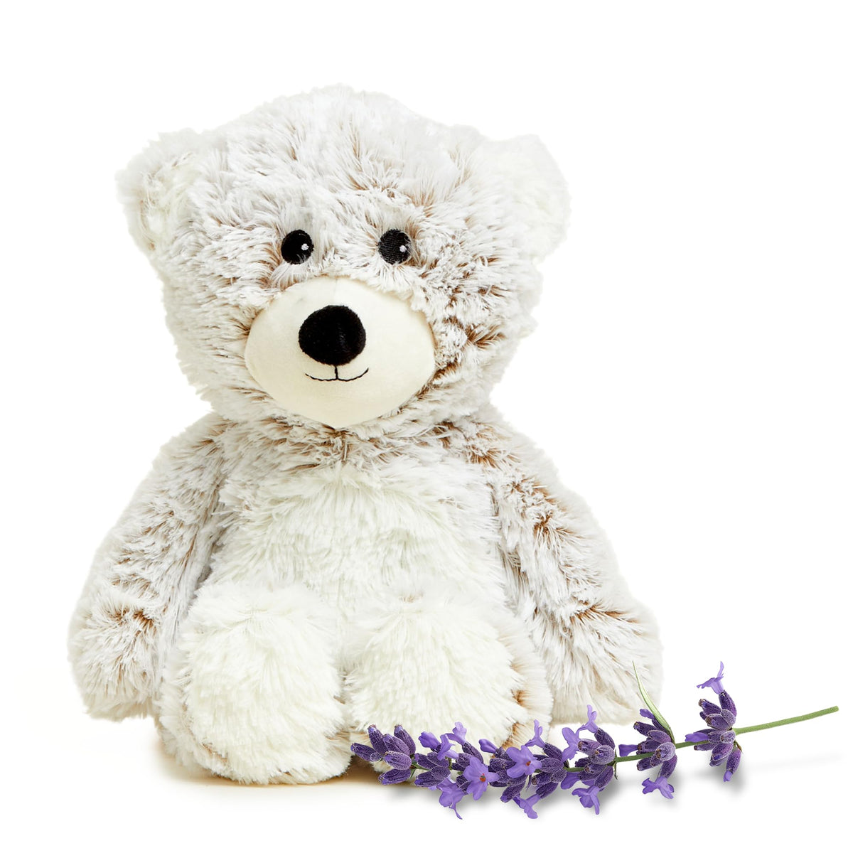 Warmies Marshmallow Brown Bear microwavable plush for cozy moments