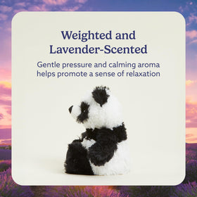 Warmies Panda lavender‑scented filling for a serene atmosphere