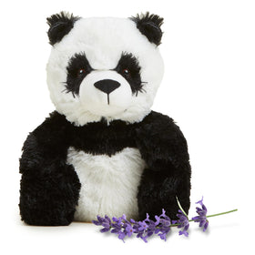 Warmies Panda microwavable plush for cozy warmth and snuggles