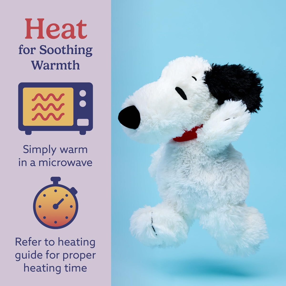 Warmies Snoopy cozy warmth suitable for kids and adults
