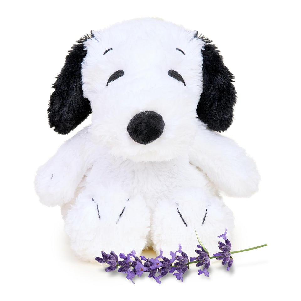 Warmies Snoopy microwavable plush for cozy warmth