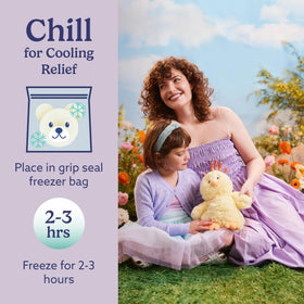 Warmies Chick safe, cuddly gift for kids and adults.