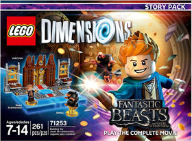 Warner Bros Fantastic Beasts Story Pack promo image highlighting immersive LEGO adventure