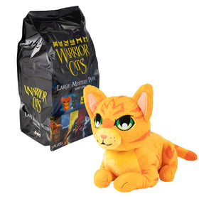 Warrior Cats Brightheart 11-inch mystery plush supports imaginative adventures.
