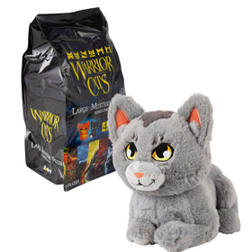 Warrior Cats Scourge 11-inch mystery plush for dramatic scenes and collections.