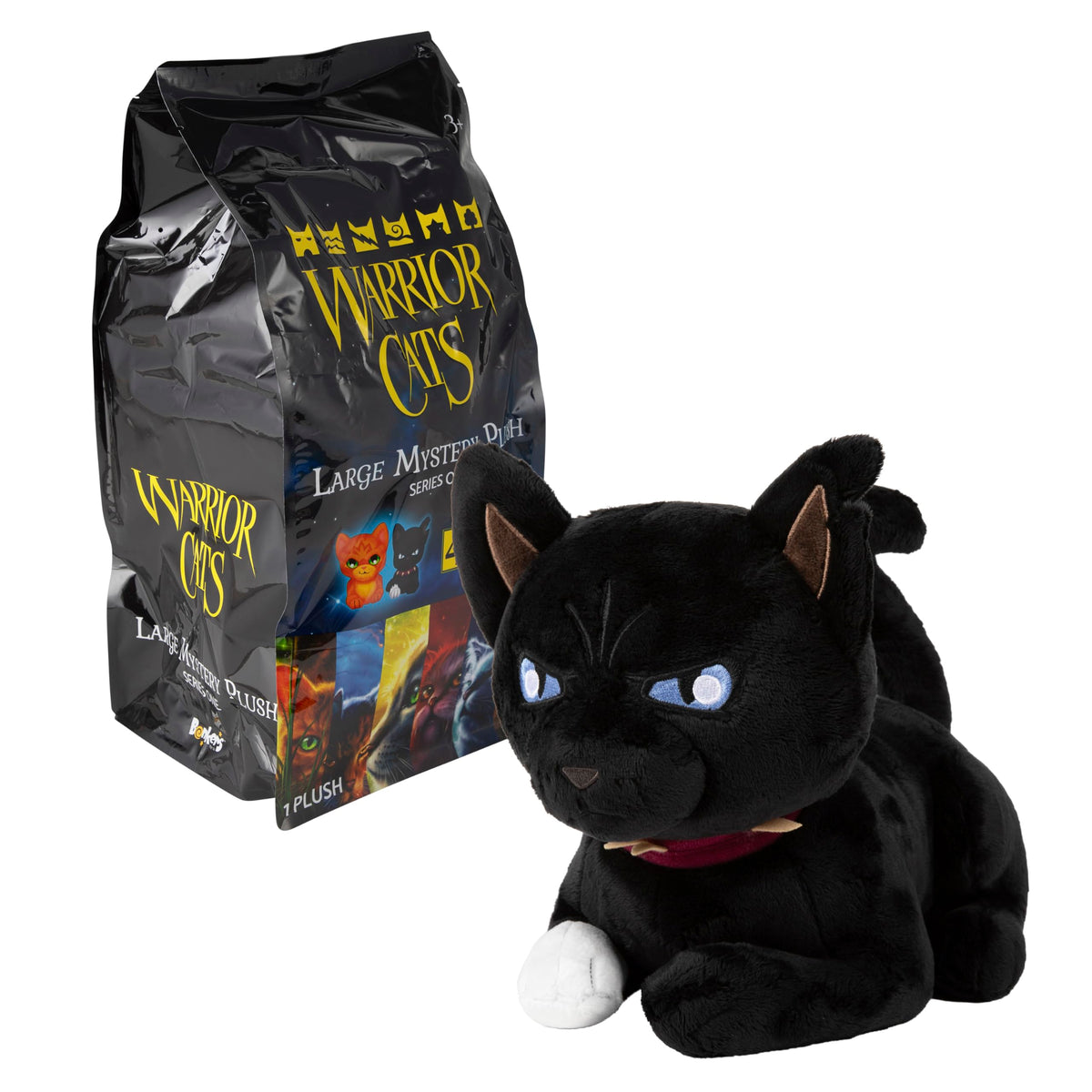 Warrior Cats Series 1 mystery plush unboxing reveals a new companion.