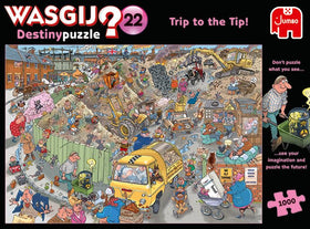 Wasgij Destiny 22 puzzle pieces ready for a challenging session